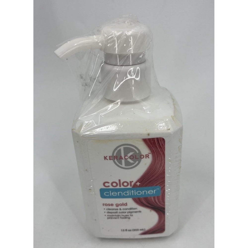 Keracolor Clenditioner Hair Dye Color Depositing Conditioner Rose Gold 12 oz.